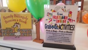 Grab a bag, Grab a Book Activity bags