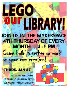 Lego Our Library! @ Ellington Farman Library