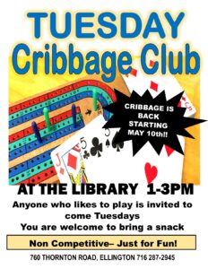 Tuesday Cribbage @ Ellington Farman Library
