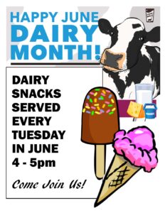 Celebrate Dairy Month! @ Ellington Farman Library