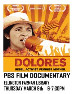 "Dolores" Film Documentary @ Ellington Farman Library
