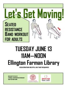Let's Get Moving! @ Ellington Farman Library