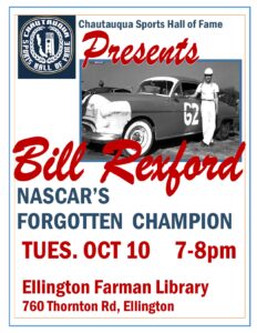 Bill Rexford: Nascars Forgotten Champion @ Ellington Farman Library