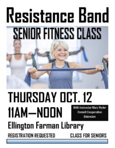 Resistance Band Senior Fitness Class @ Ellington Farman Library