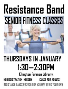 Resistance Band Exercise @ Ellington Farman Library
